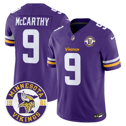 MIN King Of The North Patch Vapor Limited Jersey - Est. 1961 Patch - Stitched