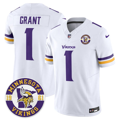 MIN King Of The North Patch Vapor Limited Jersey - Est. 1961 Patch - Stitched