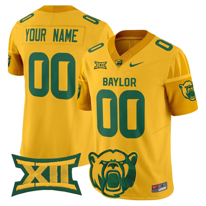 Baylor Bears 2025 Vapor Limited Custom Jersey V2 - All Stitched