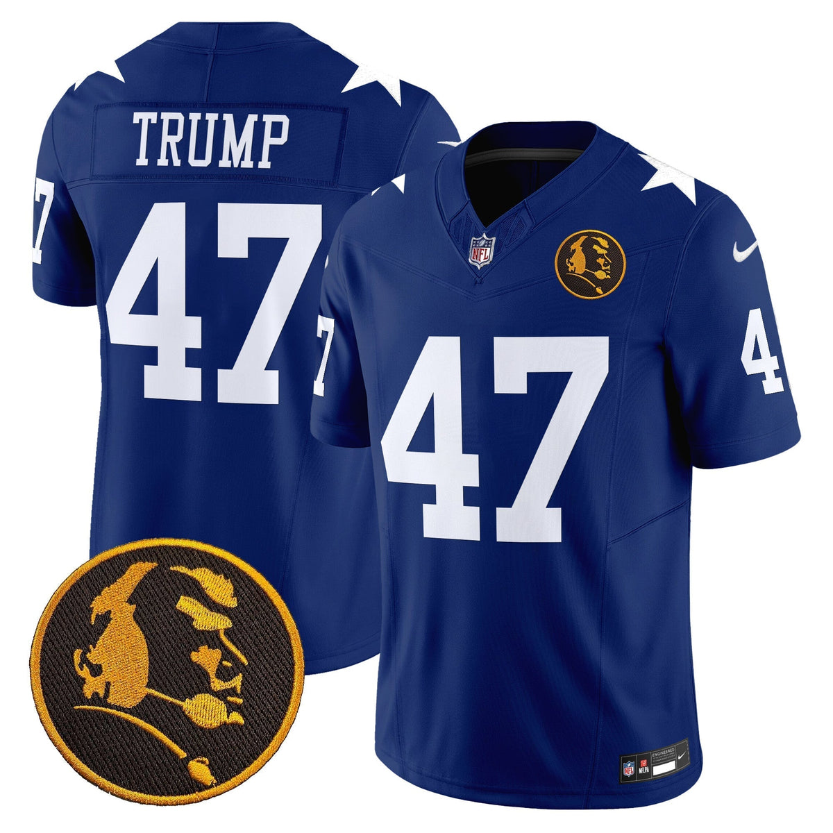 Men's Cowboys Texas & John Madden Patch Vapor Limited Jersey V2 - All Stitched