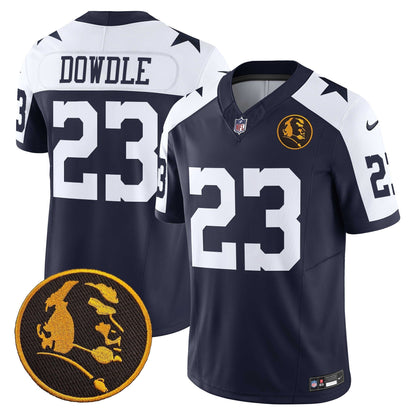 Men's Cowboys Texas & John Madden Patch Vapor Limited Jersey V2 - All Stitched