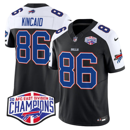 Bills 2024 AFC East Division Champions Vapor Limited Jersey - Stitched