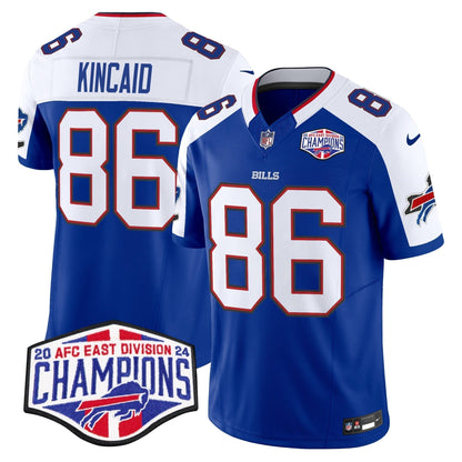 Bills 2024 AFC East Division Champions Vapor Limited Jersey - Stitched