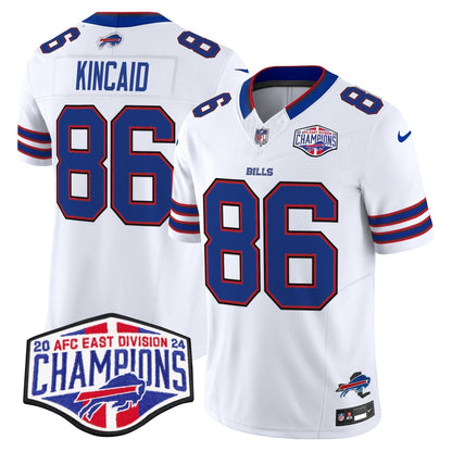 Bills 2024 AFC East Division Champions Vapor Limited Jersey - Stitched