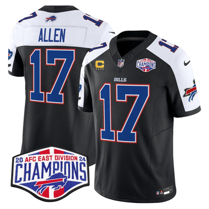 Bills 2024 AFC East Division Champions Vapor Limited Jersey - Stitched