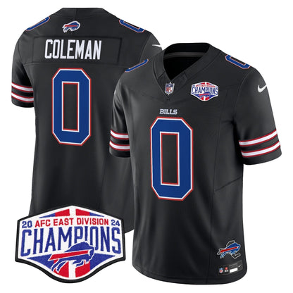 Bills 2024 AFC East Division Champions Vapor Limited Jersey - Stitched