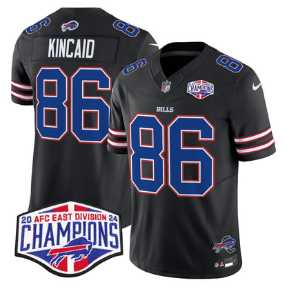 Bills 2024 AFC East Division Champions Vapor Limited Jersey - Stitched