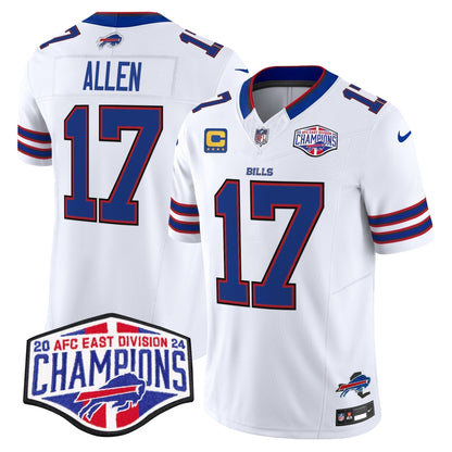 Bills 2024 AFC East Division Champions Vapor Limited Jersey - Stitched