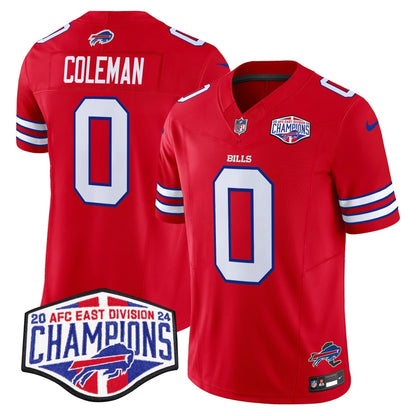Bills 2024 AFC East Division Champions Vapor Limited Jersey - Stitched