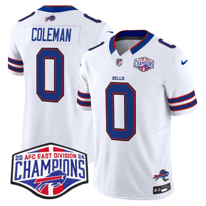 Bills 2024 AFC East Division Champions Vapor Limited Jersey - Stitched