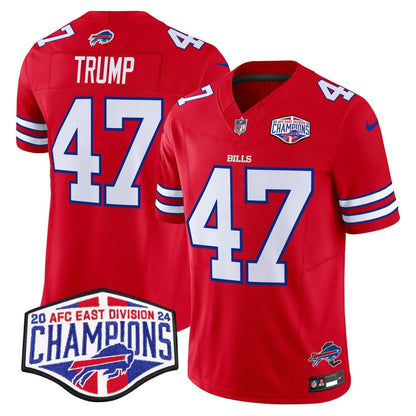 Bills 2024 AFC East Division Champions Vapor Limited Jersey - Stitched