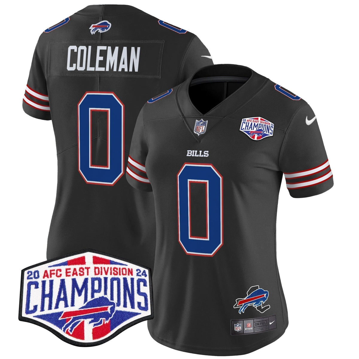 Women's Bills 2024 AFC East Division Champions Vapor Limited Jersey - Stitched