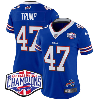 Women's Bills 2024 AFC East Division Champions Vapor Limited Jersey - Stitched