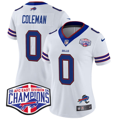 Women's Bills 2024 AFC East Division Champions Vapor Limited Jersey - Stitched