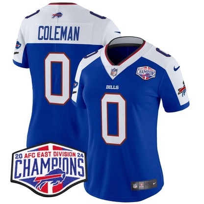 Women's Bills 2024 AFC East Division Champions Vapor Limited Jersey - Stitched