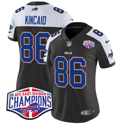 Women's Bills 2024 AFC East Division Champions Vapor Limited Jersey - Stitched