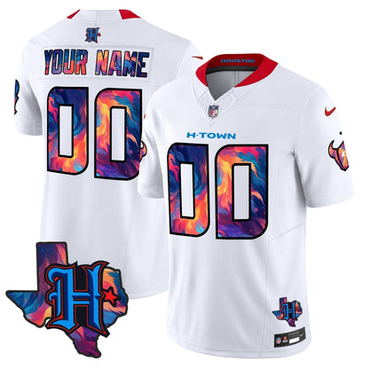 HOU 2024 Special Vapor Limited Custom Jersey - Stitched