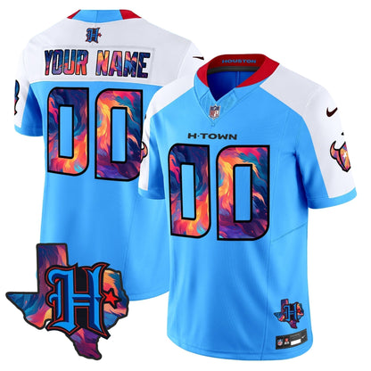 HOU 2024 Special Vapor Limited Custom Jersey - Stitched