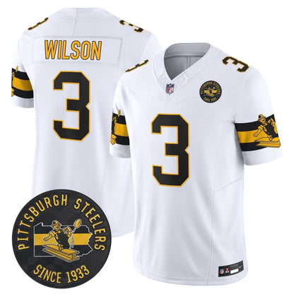 PIT Throwback 1933 Patch Vapor Limited Jersey - Stitched