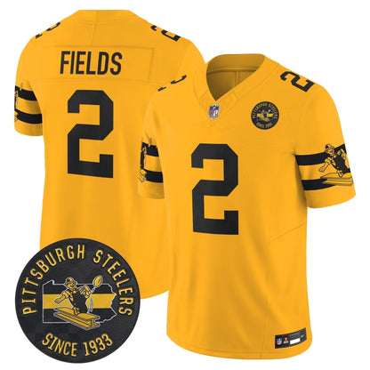 PIT Throwback 1933 Patch Vapor Limited Jersey - Stitched