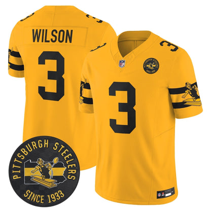 PIT Throwback 1933 Patch Vapor Limited Jersey - Stitched