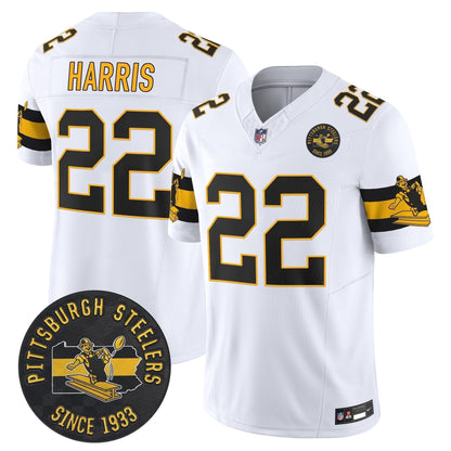 PIT Throwback 1933 Patch Vapor Limited Jersey - Stitched
