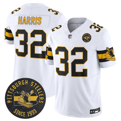 PIT Throwback 1933 Patch Vapor Limited Jersey - Stitched