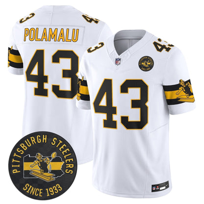 PIT Throwback 1933 Patch Vapor Limited Jersey - Stitched