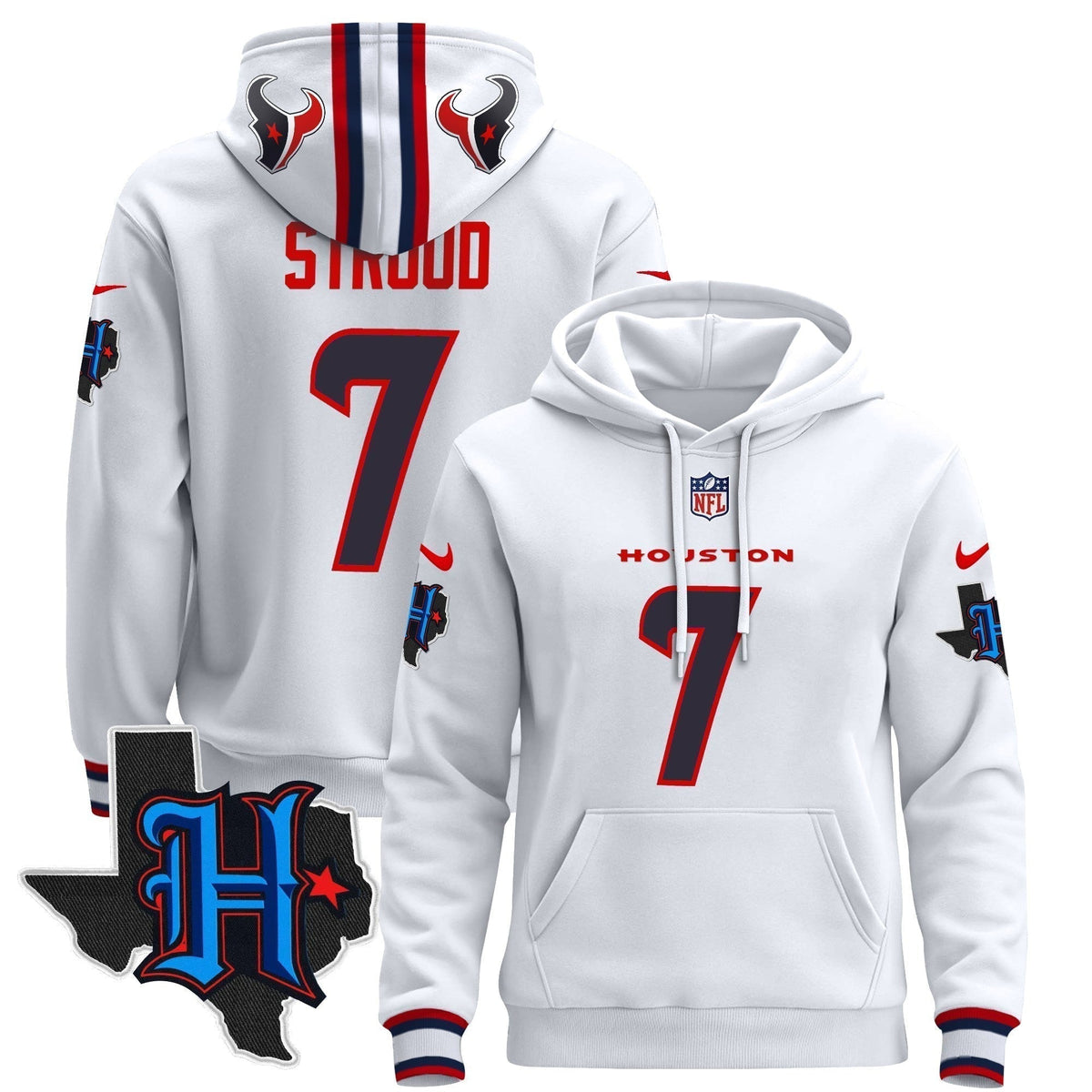 Houston Texans2024 Pullover Hoodie - Stitched