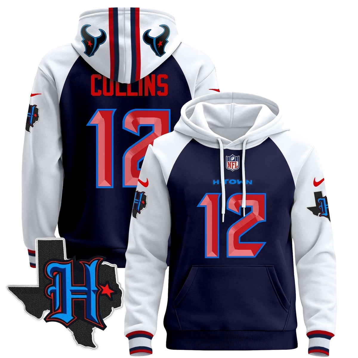 Houston Texans2024 Pullover Hoodie - Stitched