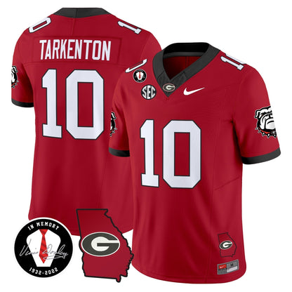 Men's Georgia Bulldogs 2024 Vapor Limited Jersey V5 - Georgia Map - All Stitched