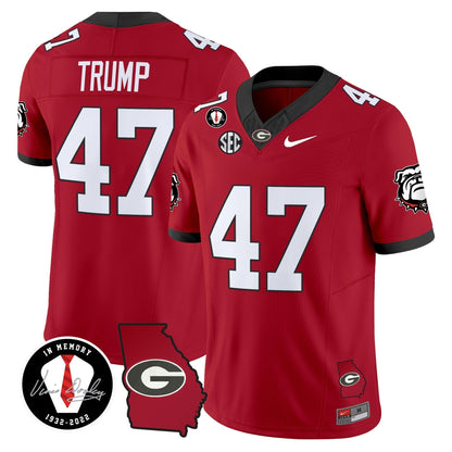 Men's Georgia Bulldogs 2024 Vapor Limited Jersey V5 - Georgia Map - All Stitched