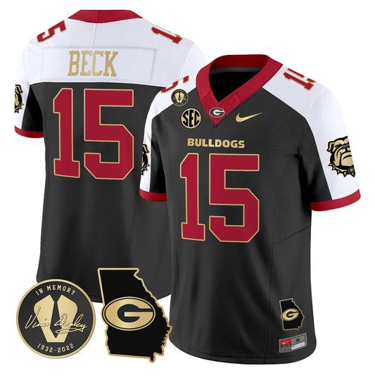 Men's Georgia Bulldogs 2024 Vapor Limited Jersey V5 - Georgia Map - All Stitched