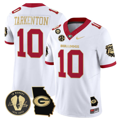 Men's Georgia Bulldogs 2024 Vapor Limited Jersey V5 - Georgia Map - All Stitched