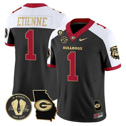 Men's Georgia Bulldogs 2024 Vapor Limited Jersey V5 - Georgia Map - All Stitched
