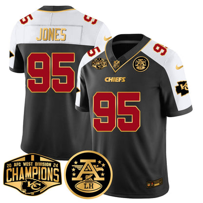 Chiefs 2024 AFC West Champs Jersey - Stitched