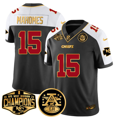 Chiefs 2024 AFC West Champs Jersey - Stitched