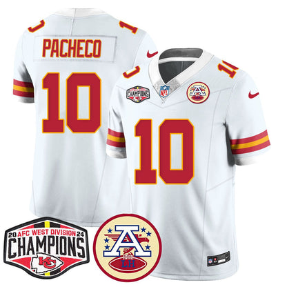 Chiefs 2024 AFC West Champs Jersey - Stitched