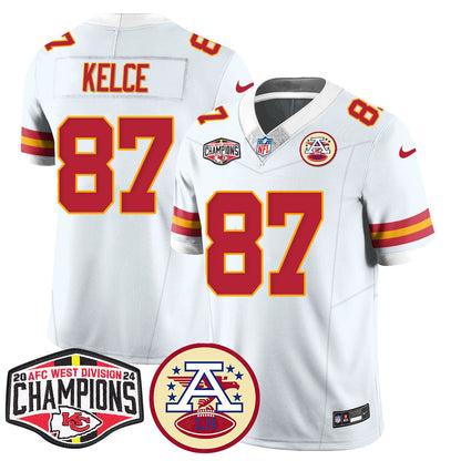 Chiefs 2024 AFC West Champs Jersey - Stitched