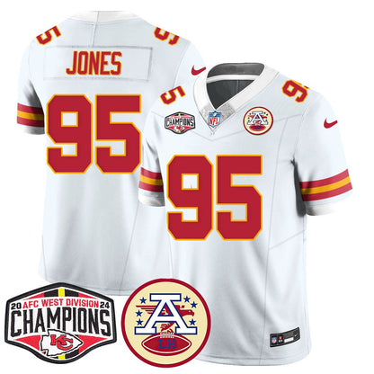 Chiefs 2024 AFC West Champs Jersey - Stitched