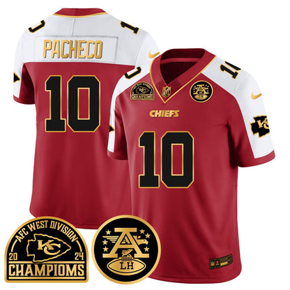 Chiefs 2024 AFC West Champs Jersey - Stitched