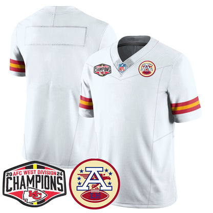 Chiefs 2024 AFC West Champs Jersey - Stitched