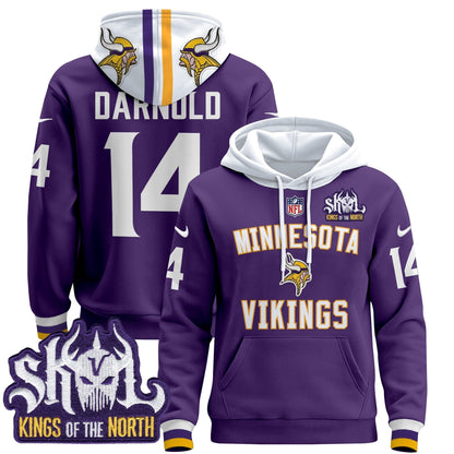 Men's Minnesota Vikings 2024 Pullover Hoodie V4 - All Stitched
