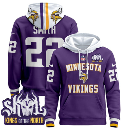 Men's Minnesota Vikings 2024 Pullover Hoodie V4 - All Stitched