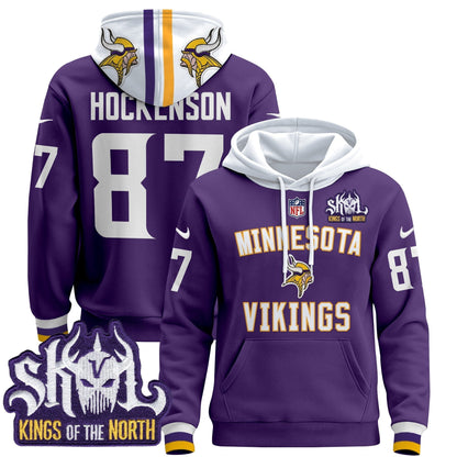 Men's Minnesota Vikings 2024 Pullover Hoodie V4 - All Stitched