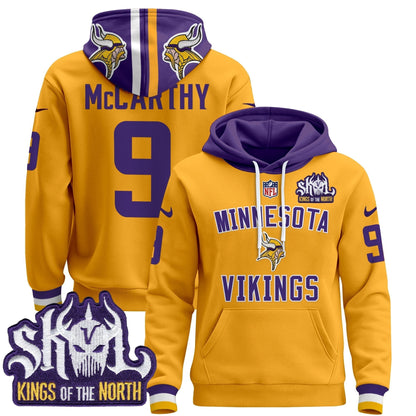 Men's Minnesota Vikings 2024 Pullover Hoodie V4 - All Stitched