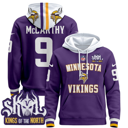 Men's Minnesota Vikings 2024 Pullover Hoodie V4 - All Stitched