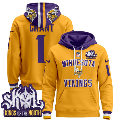 Men's Minnesota Vikings 2024 Pullover Hoodie V4 - All Stitched