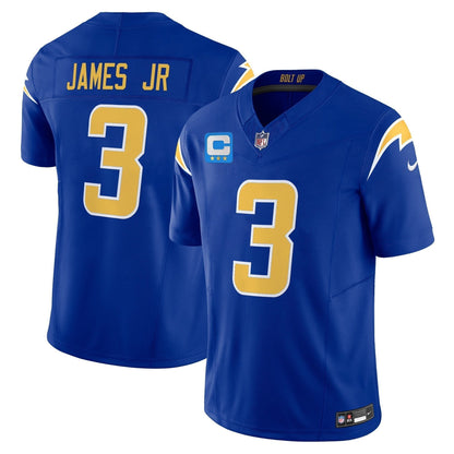 Men's Los Angeles Chargers 2025 Alternate Charger Power Vapor Limited Jersey - All Stitched