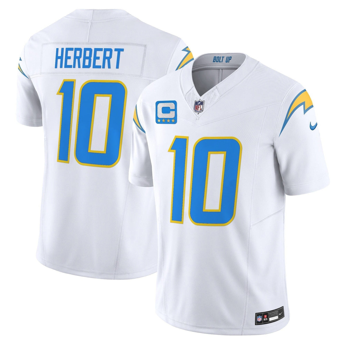 Men's Los Angeles Chargers 2025 Alternate Charger Power Vapor Limited Jersey - All Stitched